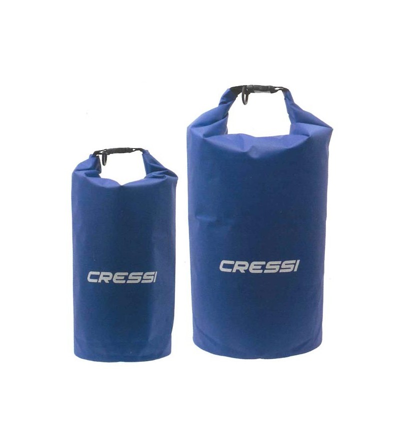 Sac étanche Cressi Dry Tek pour la plongée, apnée, nage, navigation, plage, activités aquatiques et outdoor - 10L & 20L