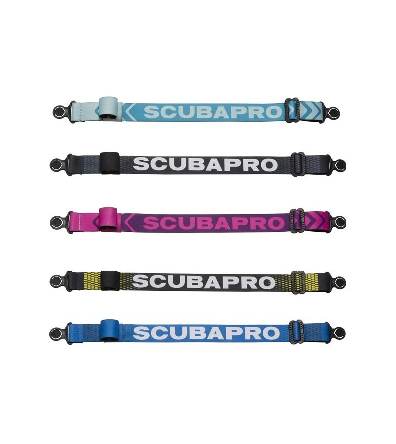 Marre des sangles silicone qui accrochent les cheveux, la sangle de masque Comfort Strap Scubapro est faite pour vous