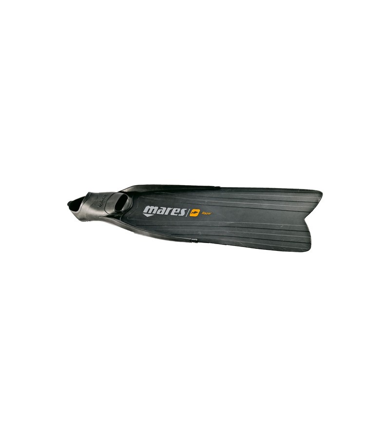Longues palmes d'apnée et chasse sous-marine Razor Pro Mares Pure Instinct avec voilure noire interchangeable