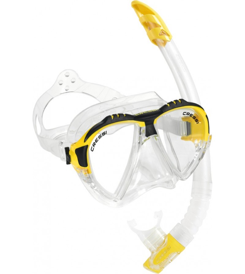 Pack Cressi masque Matrix tuba Gamma