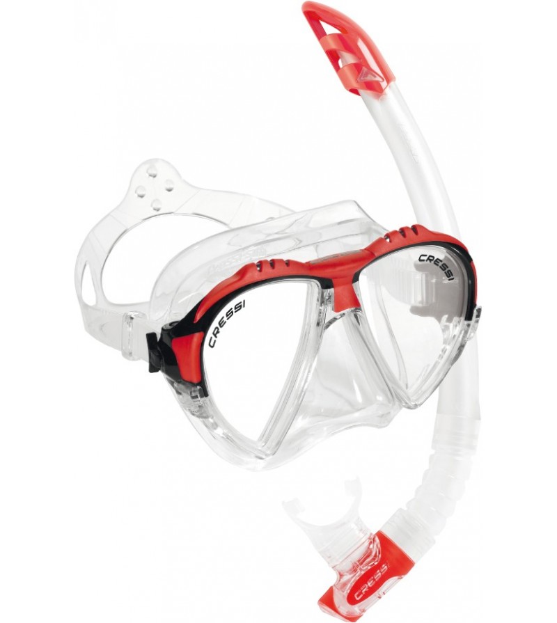 Pack Cressi masque Matrix tuba Gamma