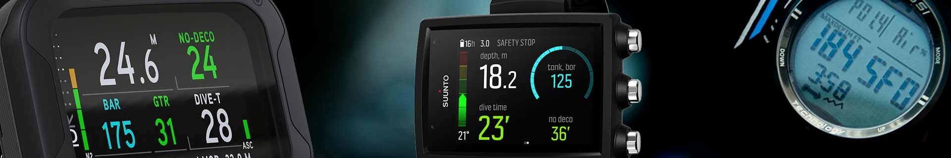 Ordinateurs et montres d'apnée